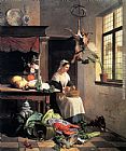 A Maid In The Kitchen by David Emile Joseph de Noter